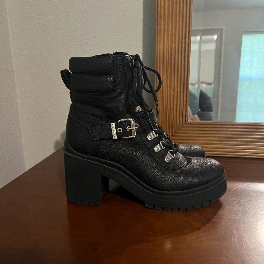 Guess Black Ankle Boots